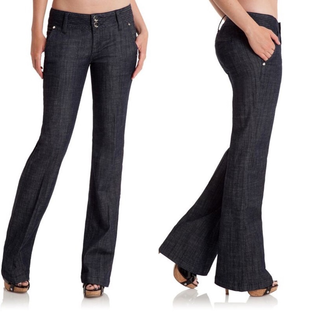 Guess Joy Denim Trousers Size 24
